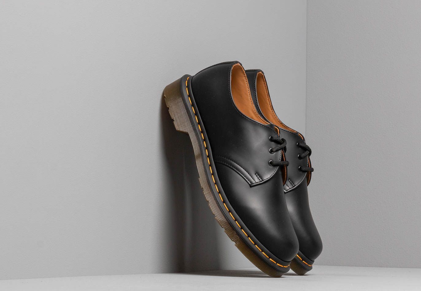 Туфли Dr. Martens 1461 BLACK SMOOTH 10085001, черный - 11838002 1461